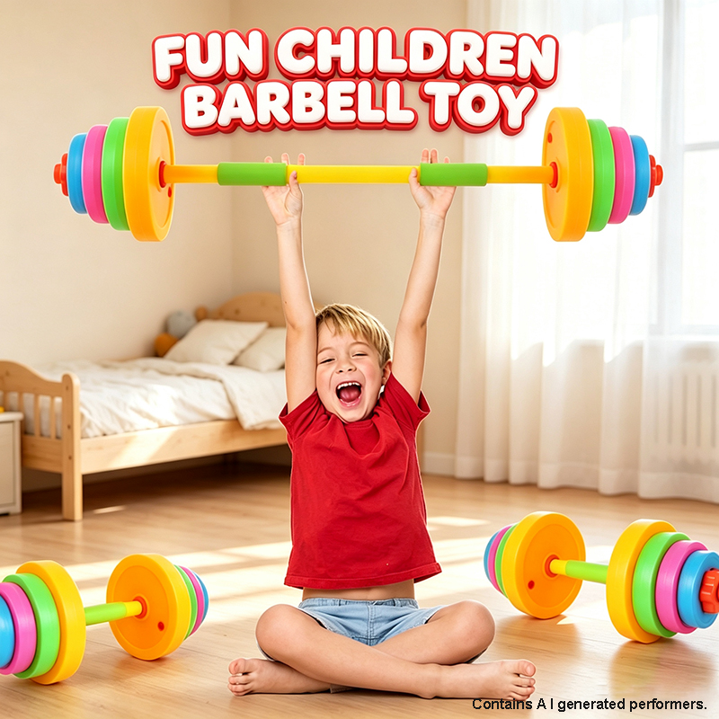 Sports Equipment For Kids - Kids Adjustable-weight Dumbbell Barbell Toy Fitness