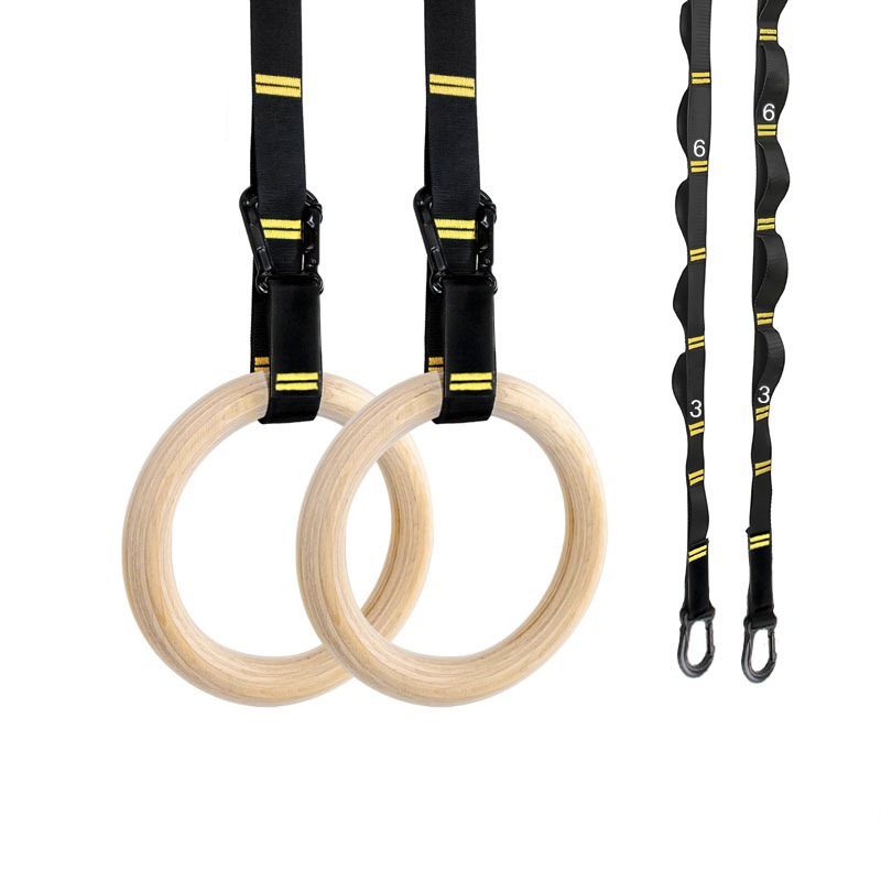Sports Equipment List - 28mm 32mm Pull-up Gymnastics Rings Hanging