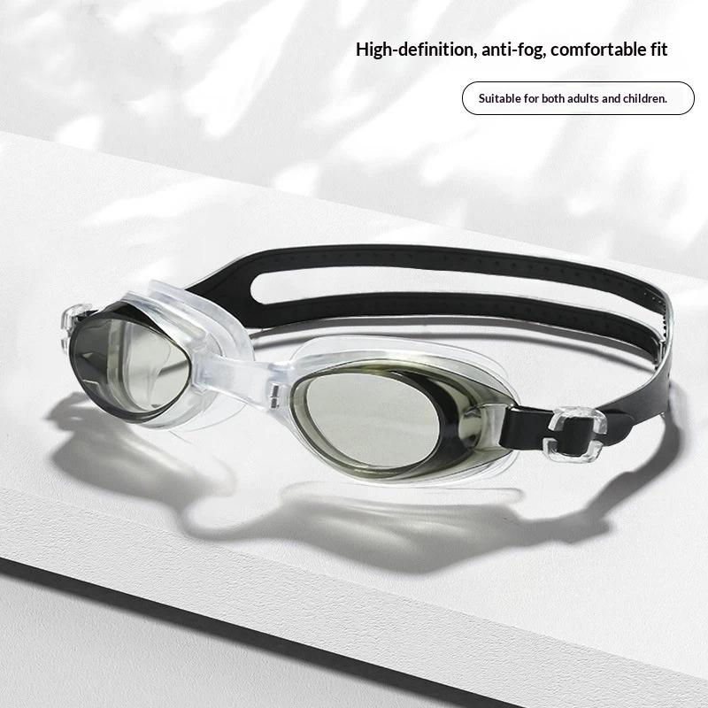 1PC Silicone Goggle HD Waterpr - Swimming Goggles Anti Fog 评论和价格
