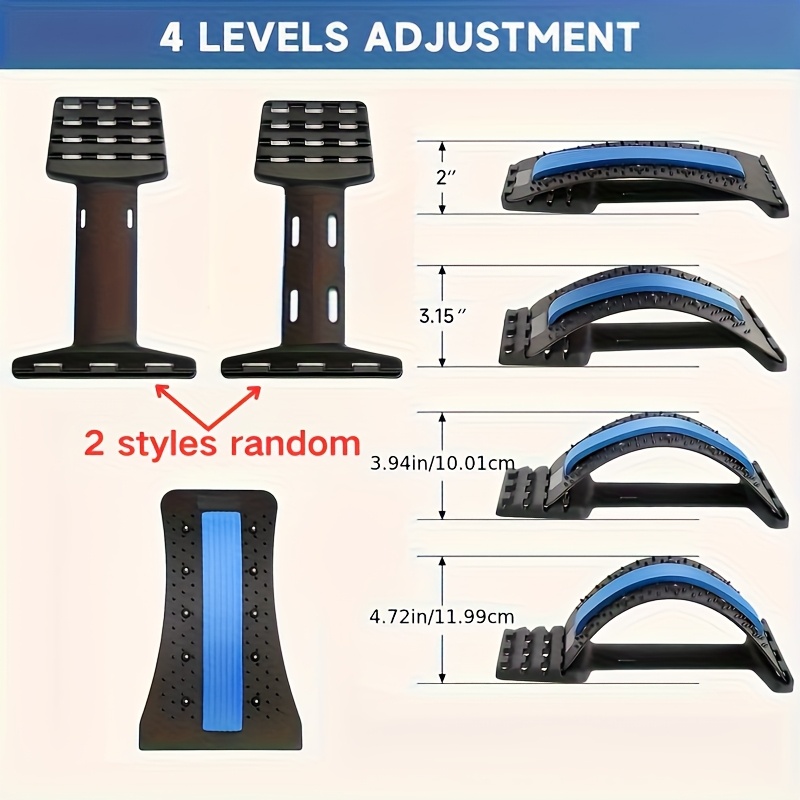 3-Level Back Stretcher Posture - Sports Equipment Gym 评论和价格