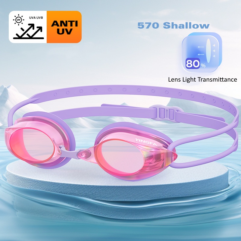 Unisex Racing Swim Goggles - A - Swimming Goggles Anti Fog 评论和价格
