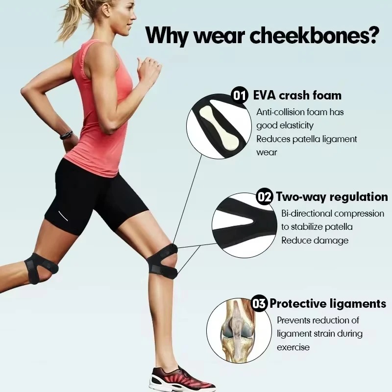 1PC Knee Protection Fitness Eq - Sports Equipment Knee Support 评论和价格