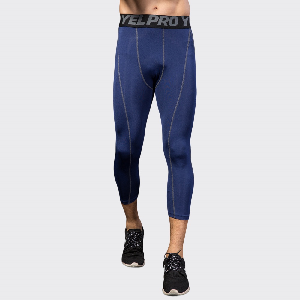 Men Compression Fitness Leggin - Sports Equipment Gym 评论和价格