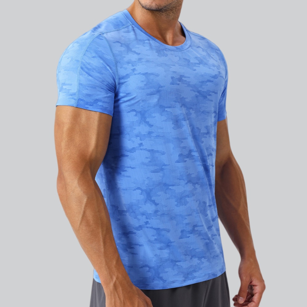 Men's Round Neck T-Shirt Sport - Sports Equipment Gym 评论和价格