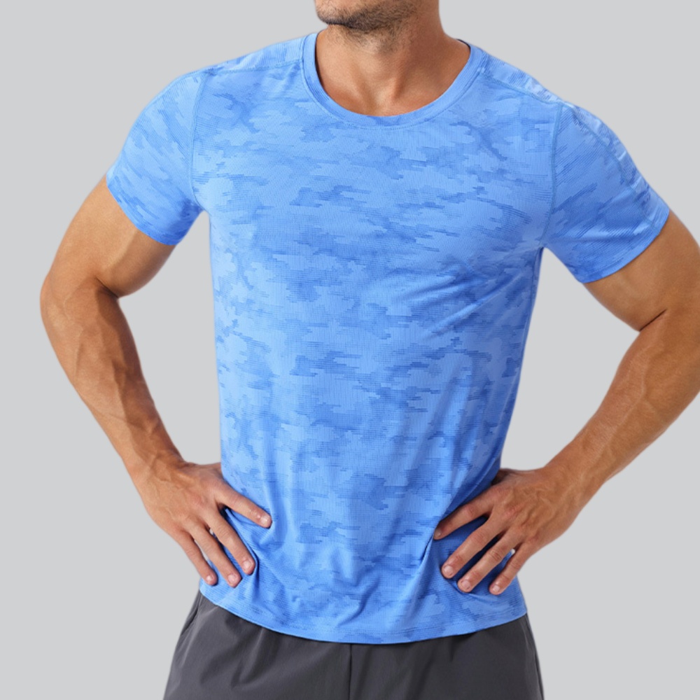 Men's Round Neck T-Shirt Sport - Sports Equipment Gym 评论和价格