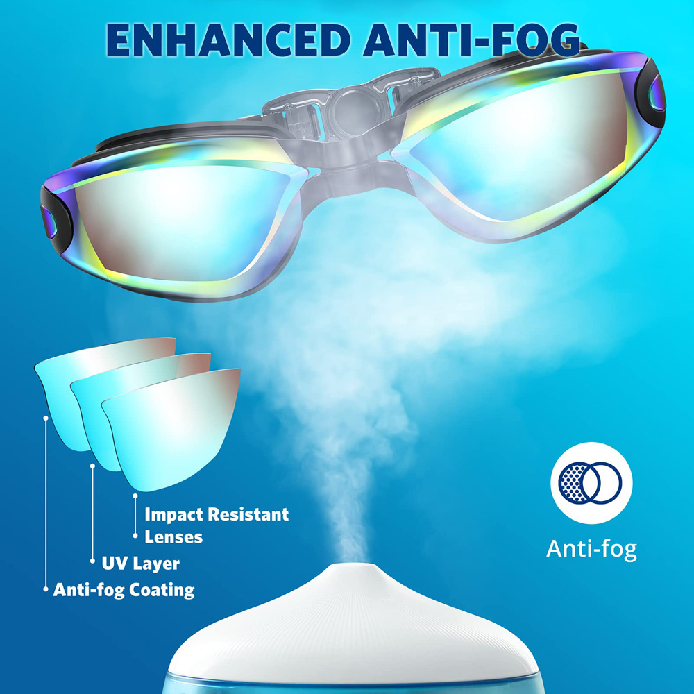 Swimming Goggles Professional  - Swimming Goggles Anti Fog 评论和价格