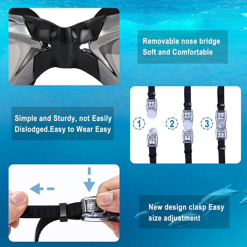 Swimming Glasses Adult Swimmin - Swimming Goggles Anti Fog 评论和价格