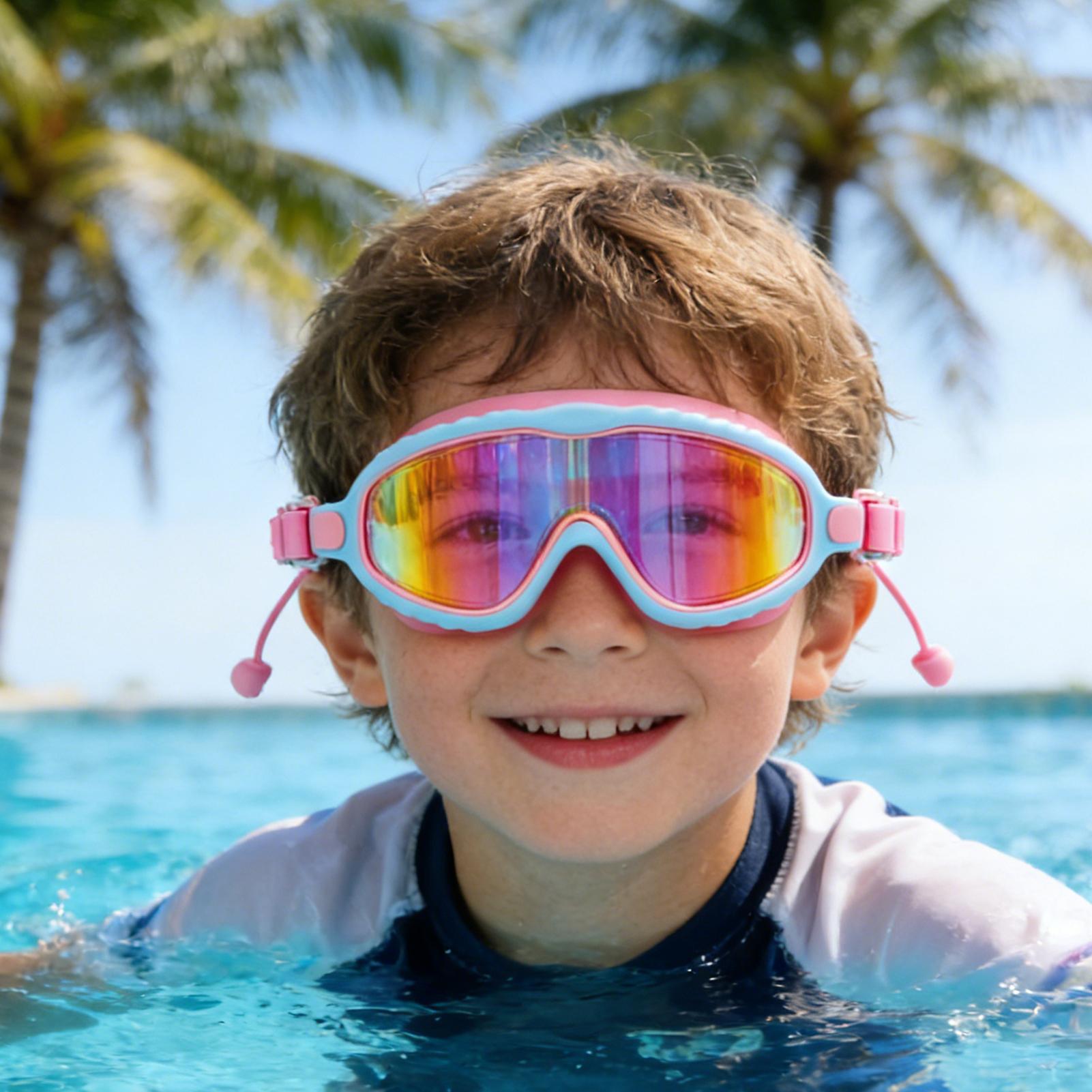 Kids Goggles For Swimming Anti - Swimming Goggles Anti Fog 评论和价格