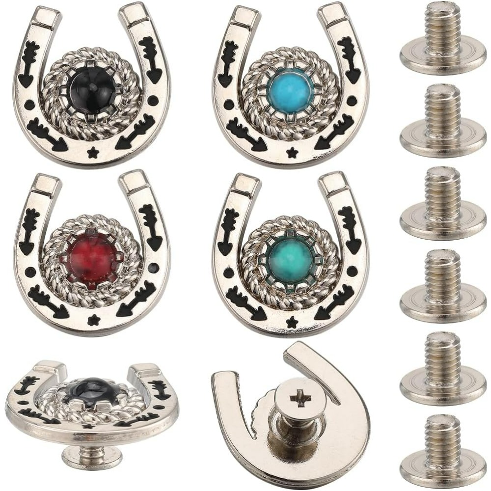 1 Box 8 Sets Horseshoe Screw B - Horseshoe Game Set 评论和价格