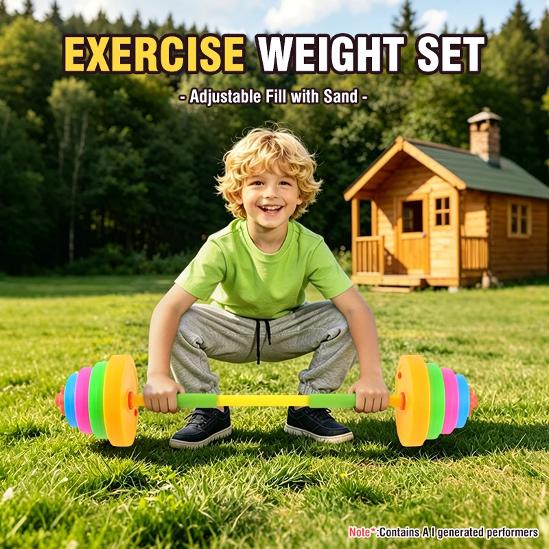 Adjustable Kids Dumbbell Barbe - Sports Equipment For Kids 评论和价格