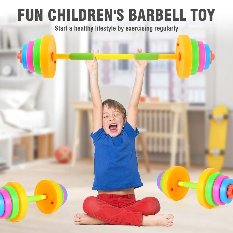 Adjustable Kids Dumbbell Barbe - Sports Equipment For Kids 评论和价格