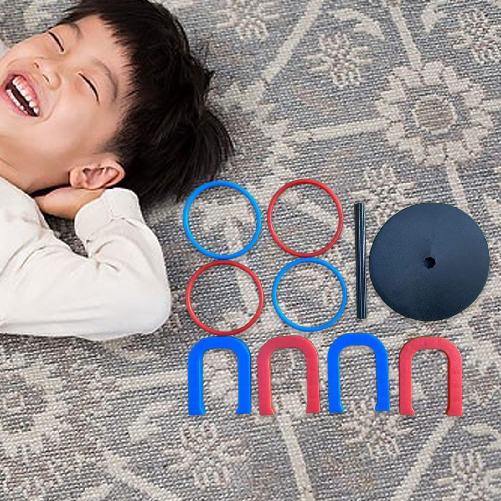 Horseshoes Tossing Game and Ri - Horseshoe Game Set 评论和价格