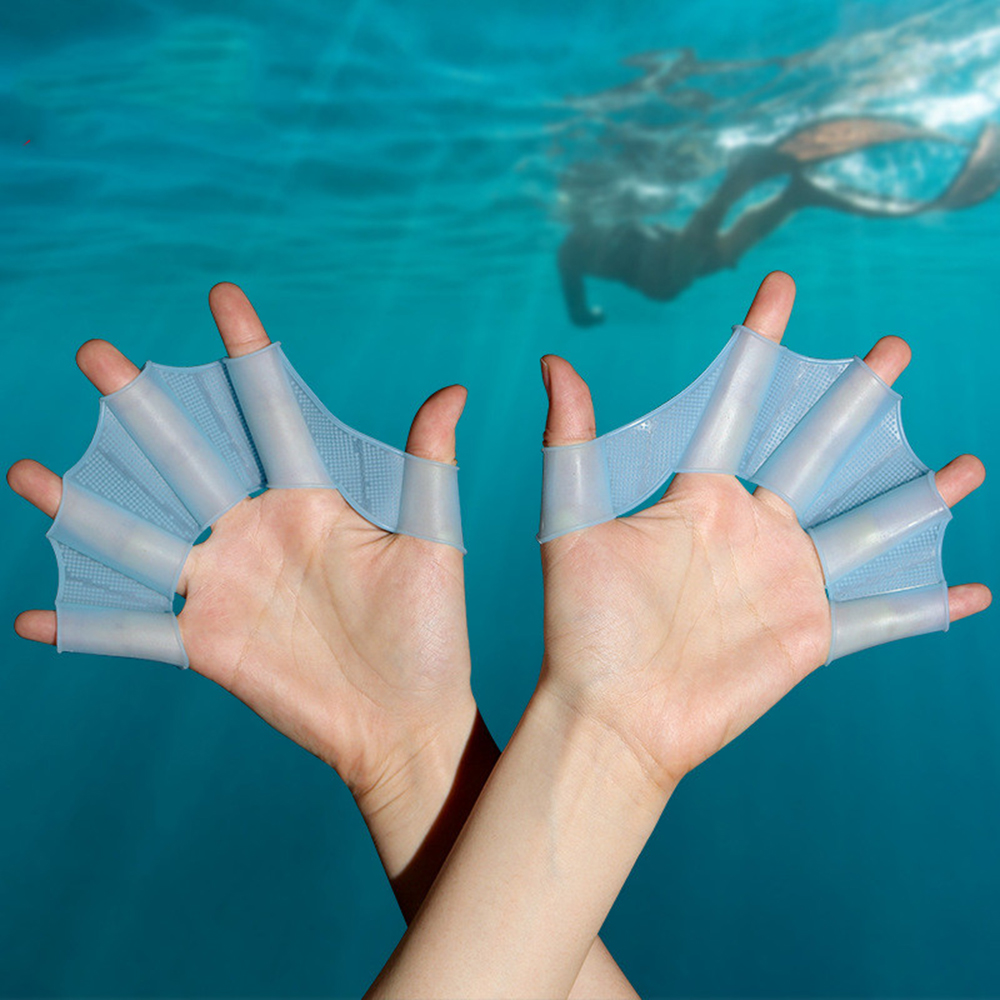 Silicone Swim Fins Hand Paddle - Sports Equipment For Kids 评论和价格