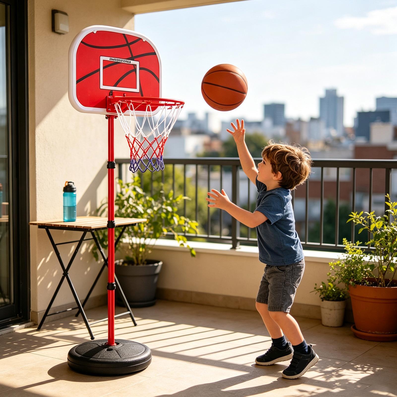 Basketball Hoop And Stand For  - Sports Equipment For Kids 评论和价格