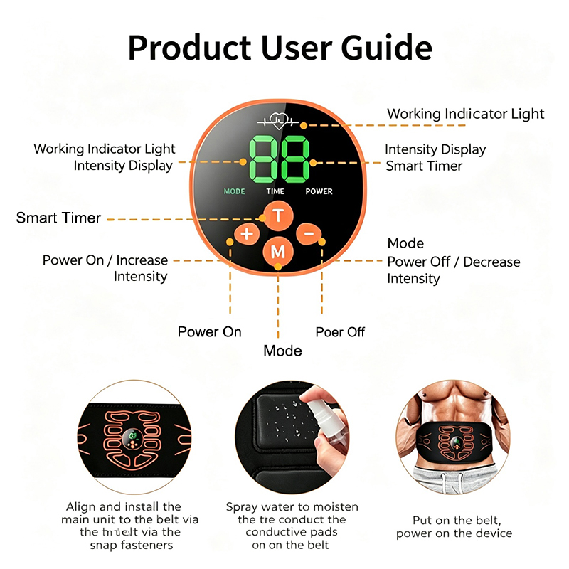 Abdominal Toning Belt Smart Ab - Sports Equipment List 评论和价格