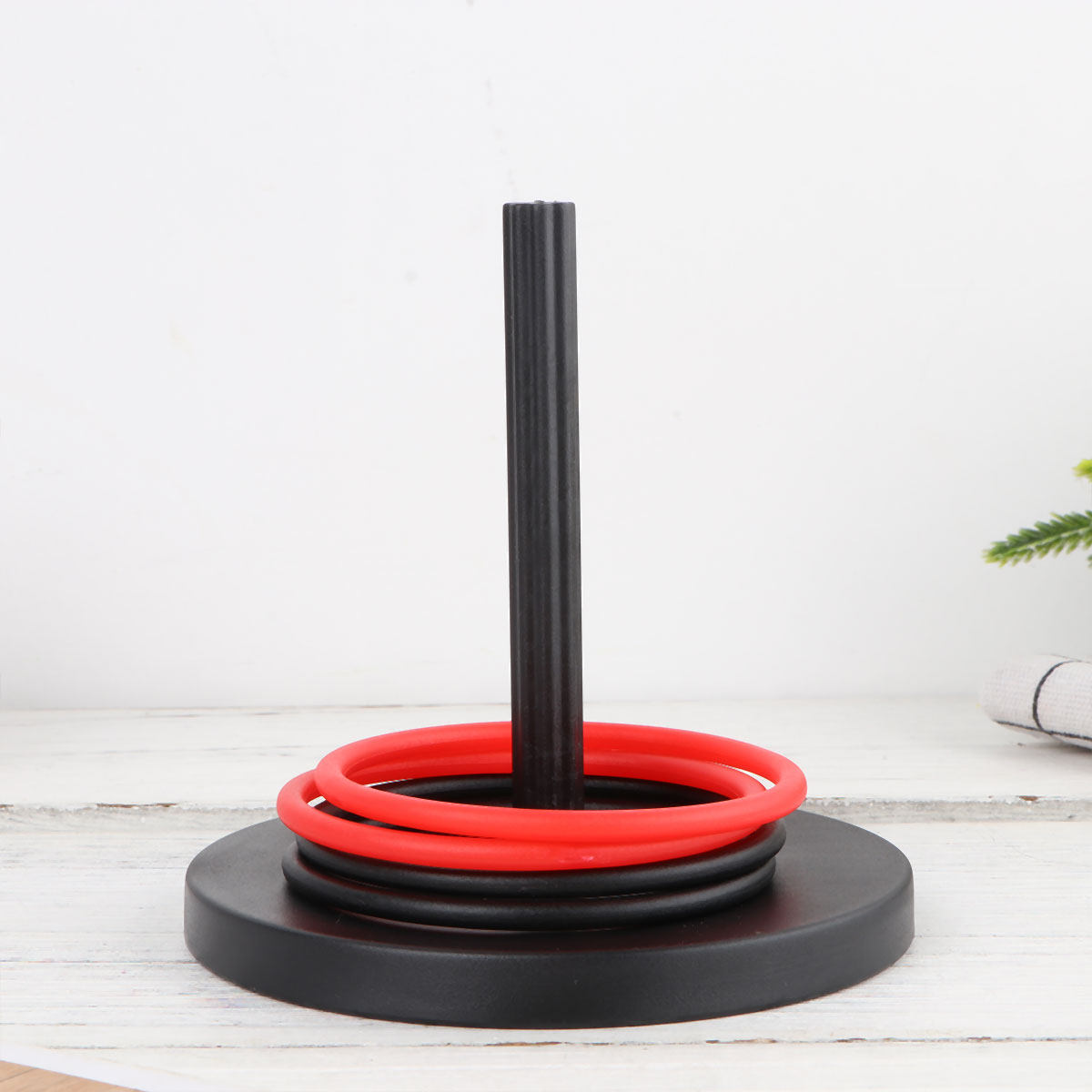 18Pcs Plastic Ring Toss Game H - Horseshoe Game Set 评论和价格