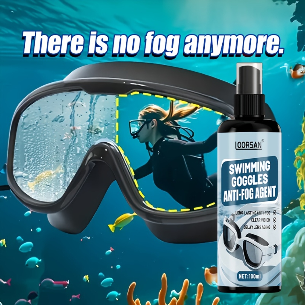 LOORSAN 100ML Goggles Anti-Fog - Swimming Goggles Anti Fog 评论和价格