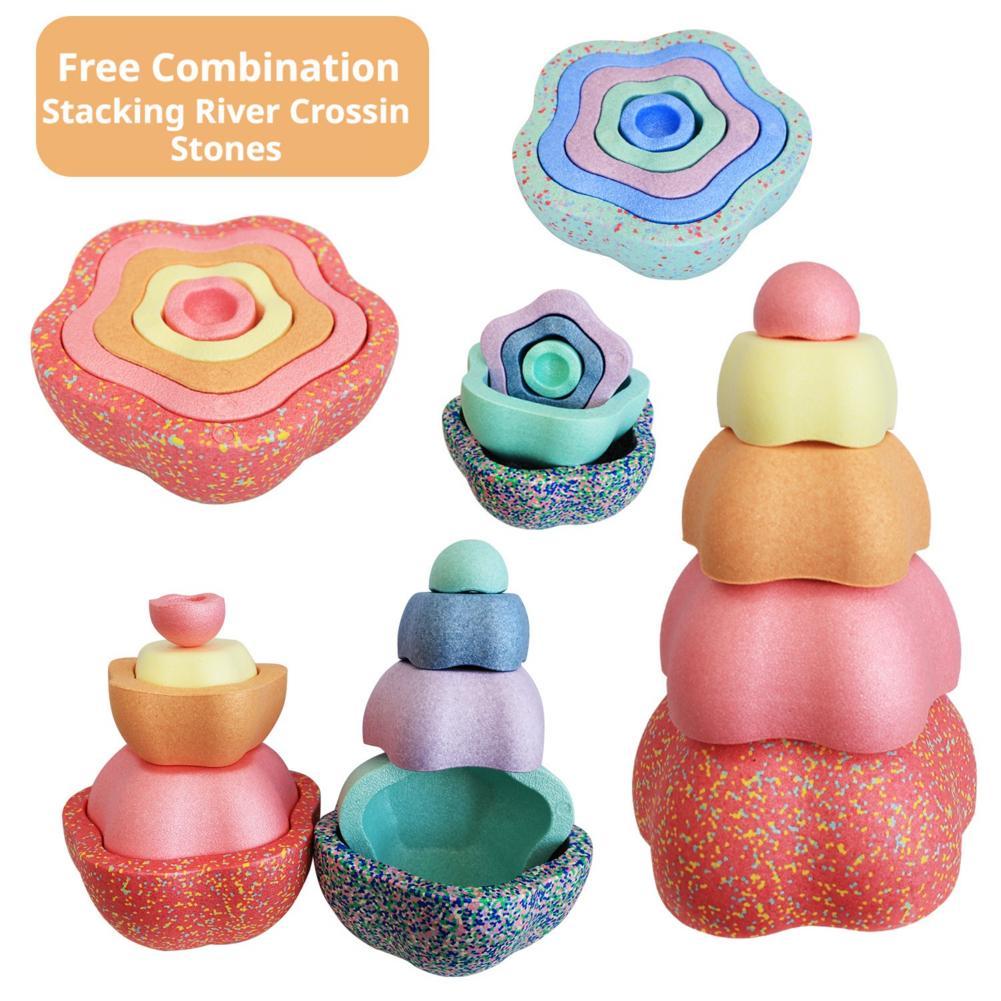 Flower Stepping Stones for Kid - Sports Equipment For Kids 评论和价格