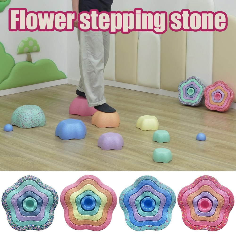Flower Stepping Stones for Kid - Sports Equipment For Kids 评论和价格