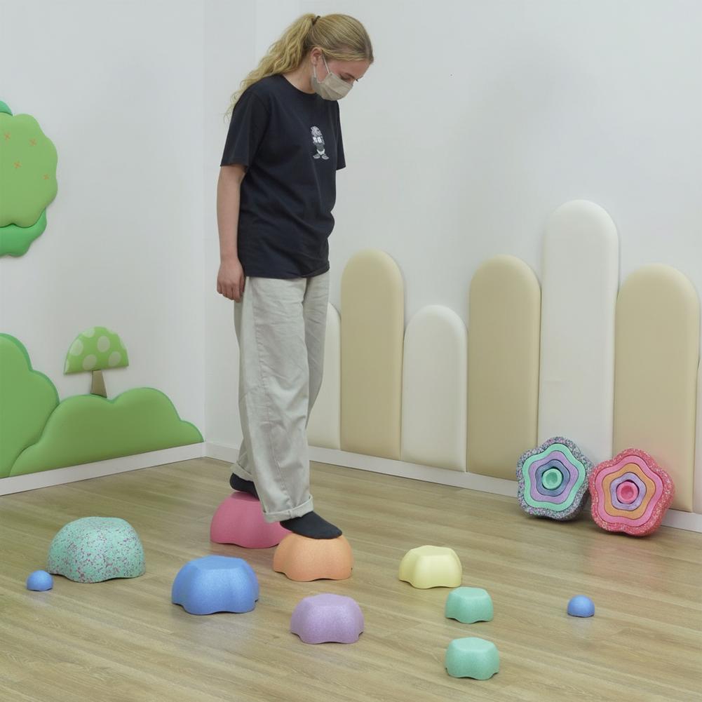 Flower Stepping Stones for Kid - Sports Equipment For Kids 评论和价格