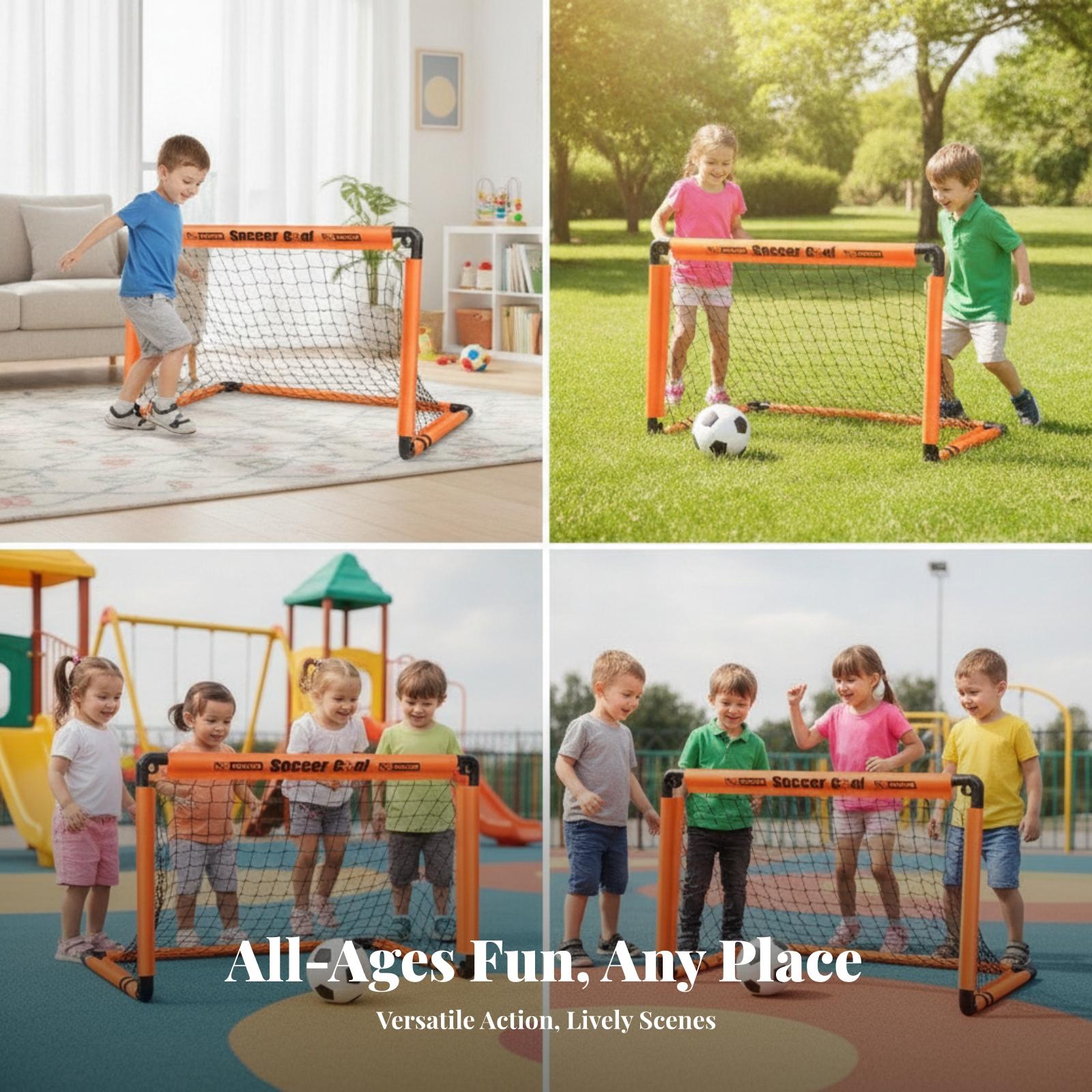 Portable Soccer Goal for Kids  - Sports Equipment For Kids 评论和价格
