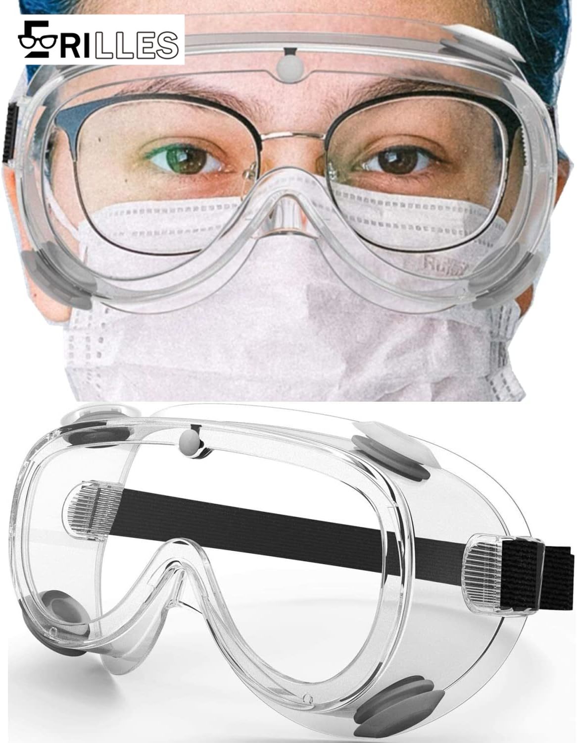 Water Sports Safety Goggles, A - Swimming Goggles Anti Fog 评论和价格