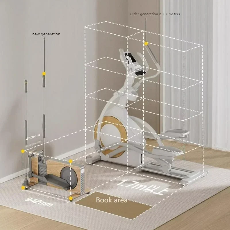 Elliptical Machine Small Woode - Sports Equipment For Home 评论和价格