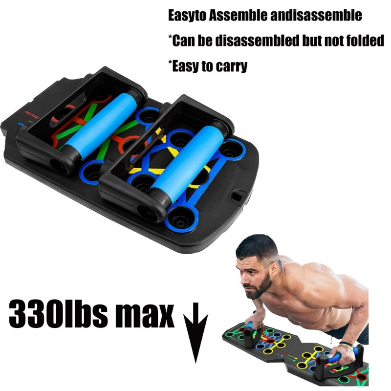 Foldable Push Up Board with Re - Sports Equipment List 评论和价格